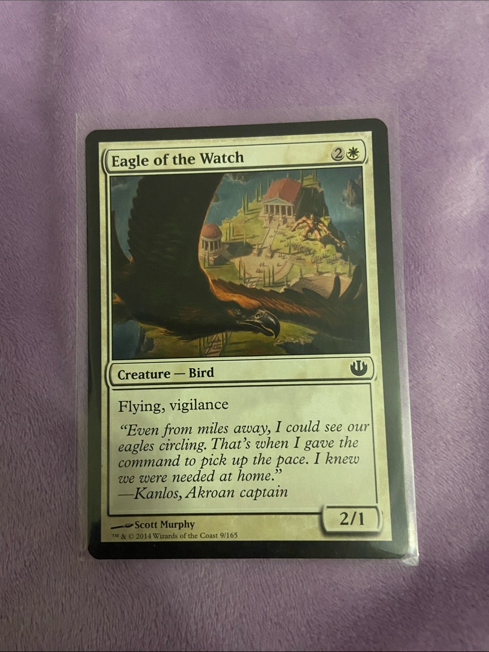 Eagle of the Watch Magic: The Gathering Card — White Creature Bird